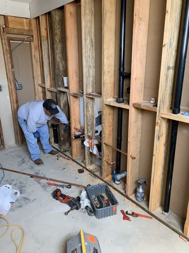 Commercial rough-in plumbing for Trenchless Sewer Repair in Laurel Oaks
